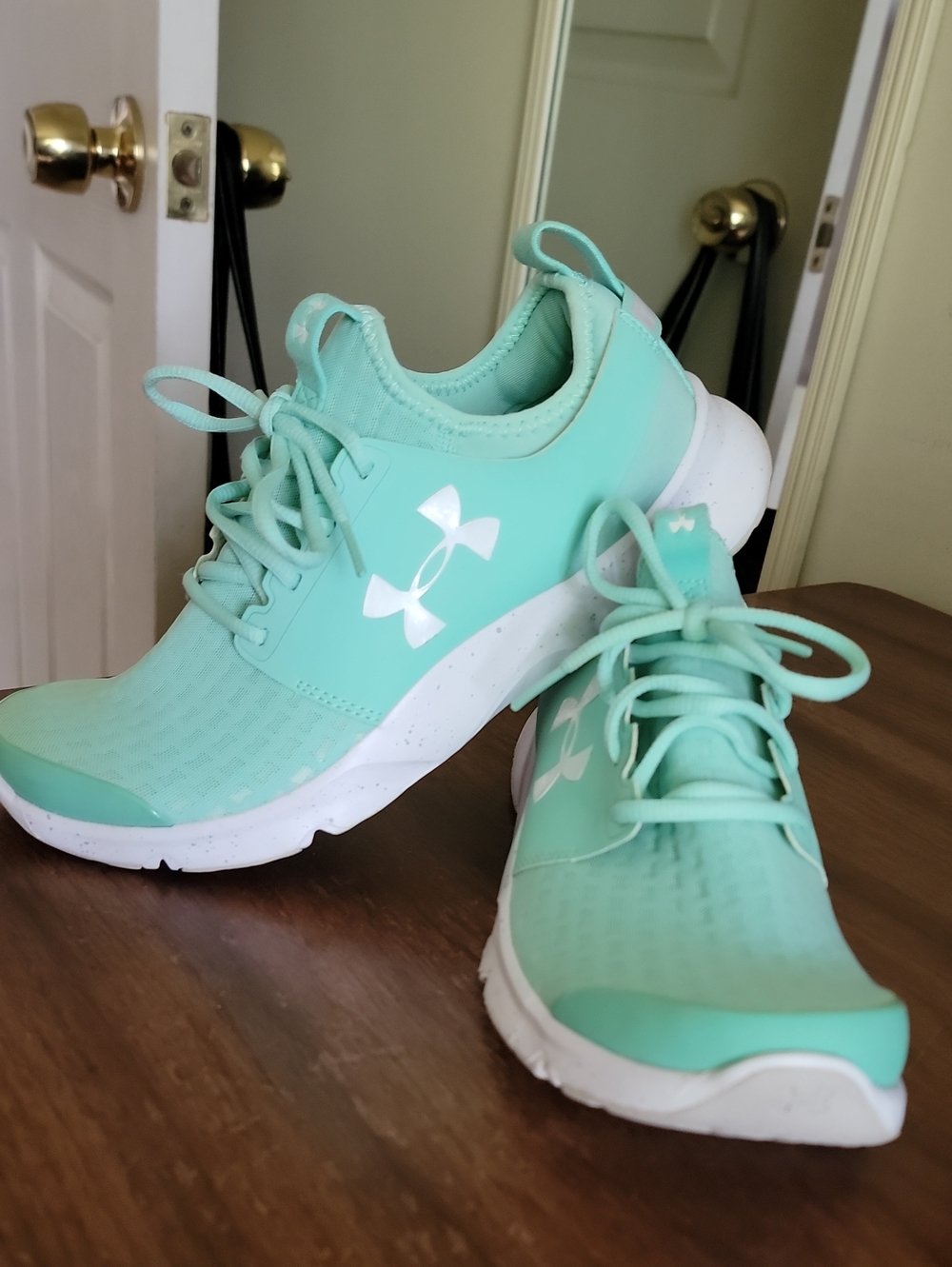 Under Armour Women's Mint Green Athletic Sneakers